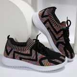 Xajzpa - Black Casual Sportswear Daily Patchwork Frenulum Round Comfortable Out Door Shoes