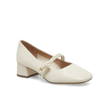 Xajzpa - Women Basto Vintage Low Chunky Heel Mary Jane