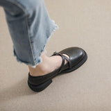 Xajzpa - Women Vintage Round Toe Mary Jane