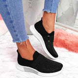 Xajzpa - Sneaker Women Shoes Sport Casual Shoes for Women Mesh Breathable Solid Shoes New Style Female Chaussure Femme Zapatos Mujer