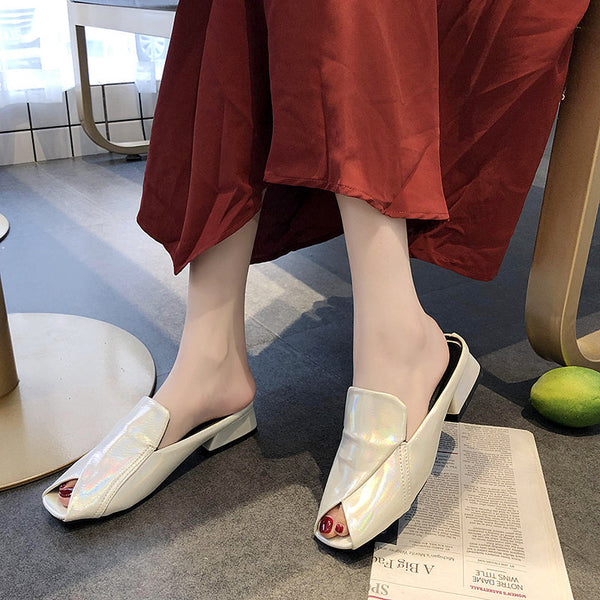 Xajzpa - Women Slippers 2023 New Summer Fashion Peep-toe Sexy Shoes Me ...
